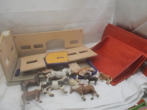 Alter schleich bauernhof - bauernhof, mit