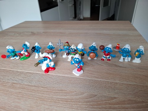 13x schlümpfe figuren von - figuren,