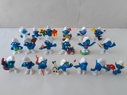 19x schlümpfe figuren von - 19x,