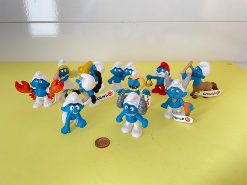 Alte schleich schlümpfe - alte, 11