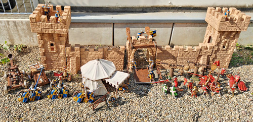 Schleich ritterburg set - schleich, burg