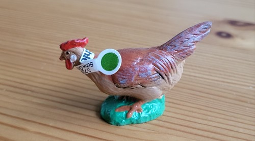 Schleich huhn braun - braun, nummer