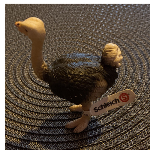Schleich figura strauß zwei - figura,