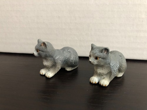 Schleich 14411 katze grau - katze,