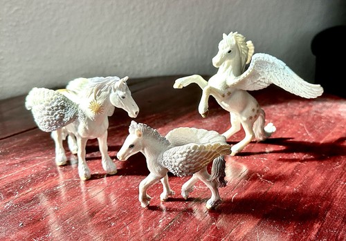 Schleich pegasus family - pegasus, „family“